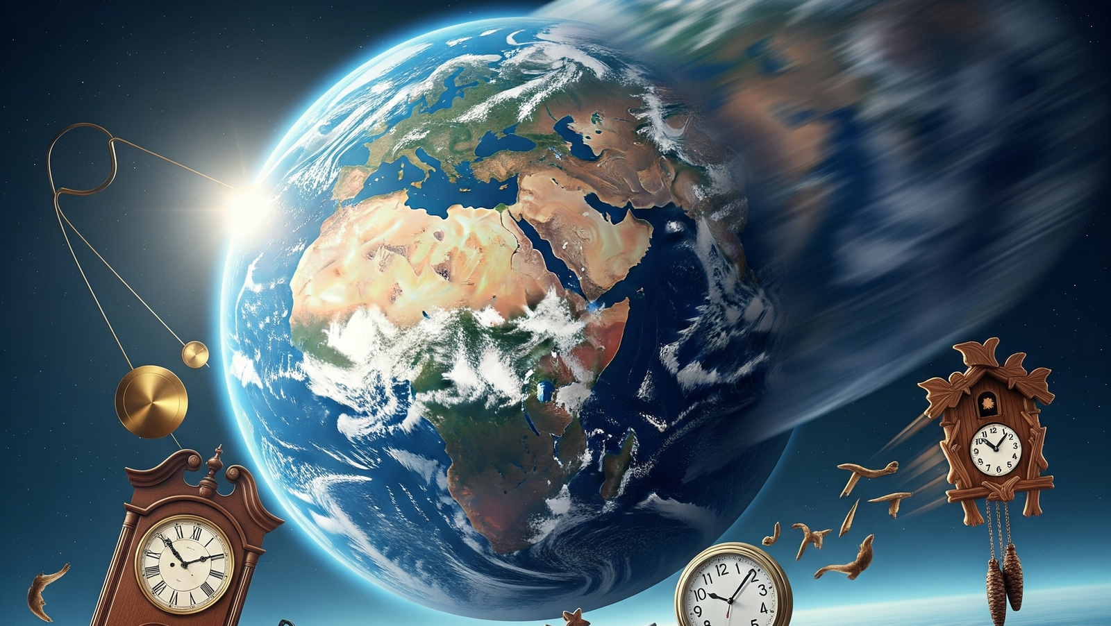 Why Our Days Are Getting Shorter, And What It Means For Time Itself