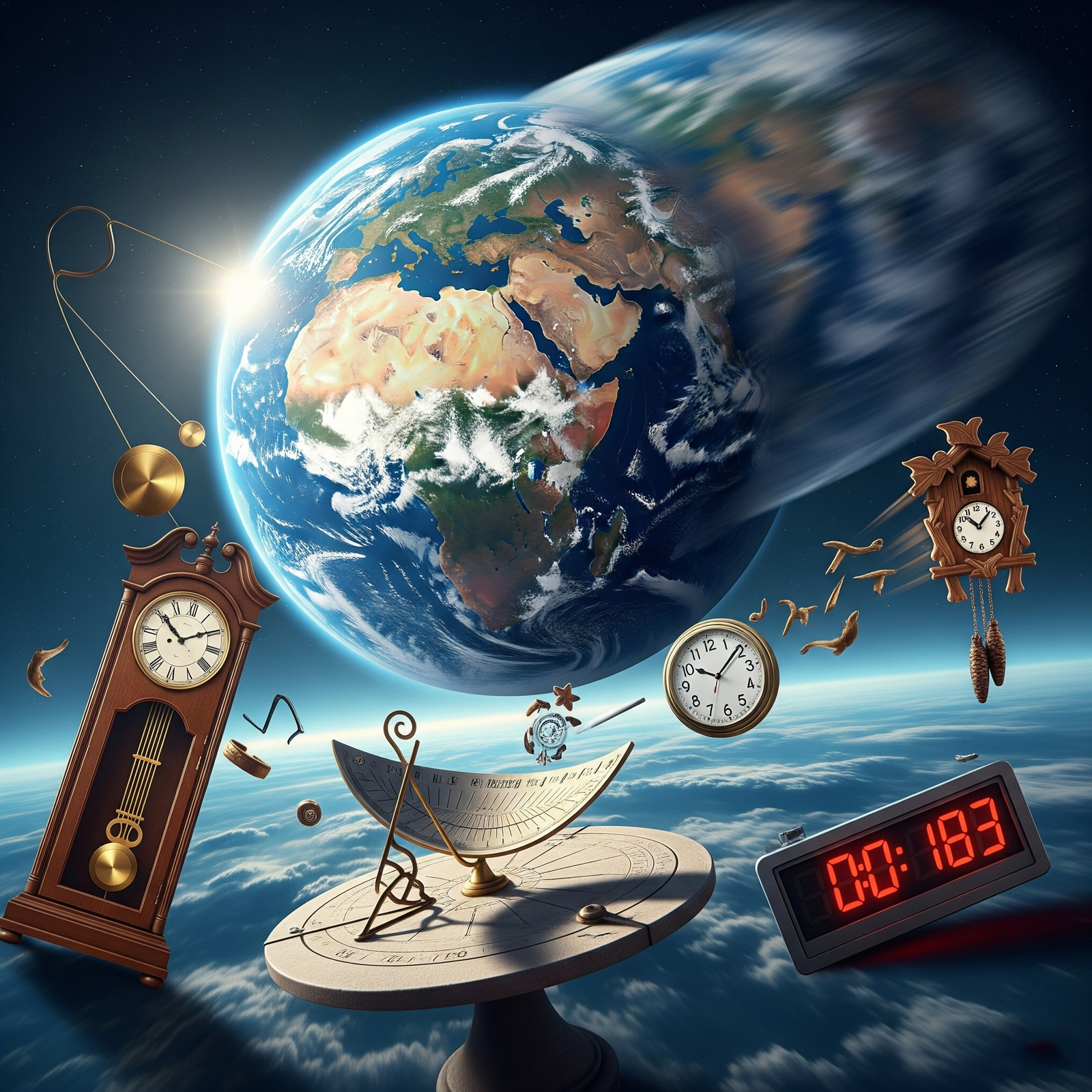 Earth’s Unsettling Spin: Why Our Days Are Getting Shorter, And What It Means For Time Itself