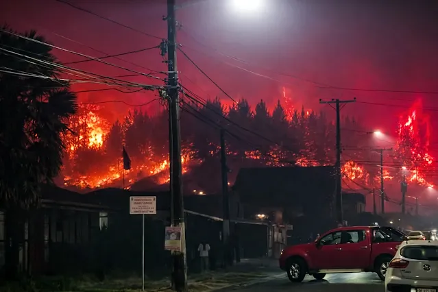 Chile’s Wildfire Crisis Escalates as Climate, Land Use, and Extreme Heat Converge