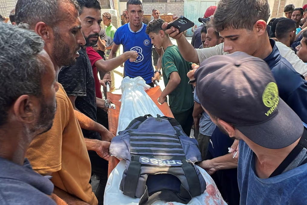 Israeli Strike on Gaza Hospital Kills 20, Including Journalists and Medics, Sparks Global Condemnation