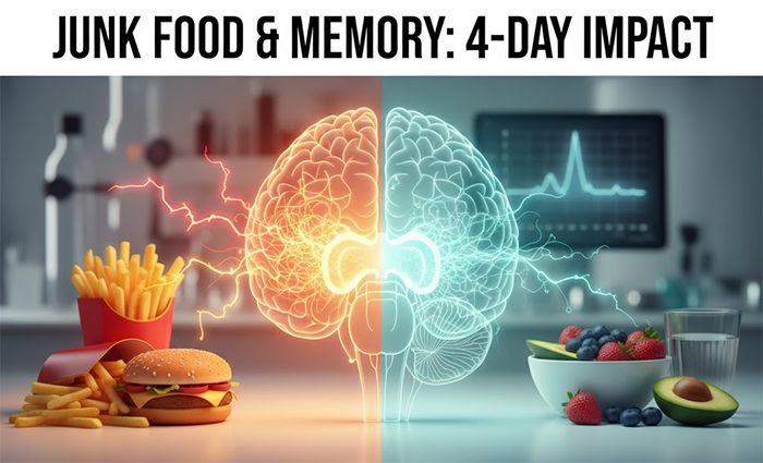 Your Brain on Junk Food: How Just Four Days of High-Fat Eating Can Hurt Your Memory