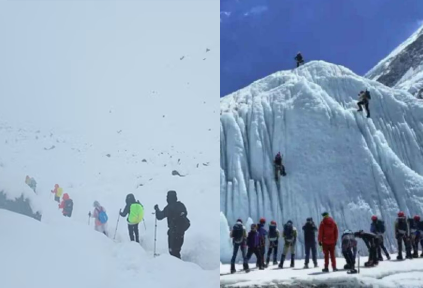 Mount Everest Blizzard Traps Nearly 1,000 Trekkers on Tibetan Side: Massive Rescue Underway