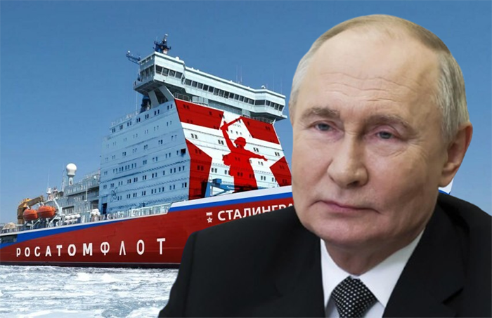 A New “Volga Fortress” in the Ice: Putin’s “Stalingrad” Nuclear Icebreaker and the Battle for the Arctic