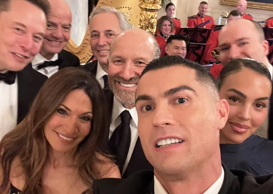 Ronaldo and Musk Rub Shoulders at Trump’s Lavish White House Dinner for Saudi Crown Prince