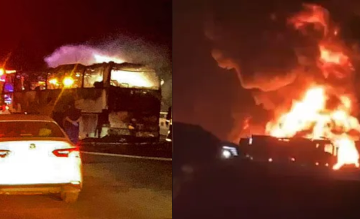 Over 40 Indian Umrah Pilgrims Killed in Devastating Bus-Tanker Collision Near Medina