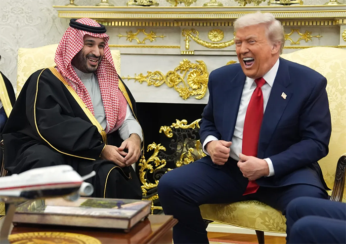 Trump and Saudi Crown Prince Mohammed bin Salman Forge New Alliance with $1 Trillion Deal and F-35 Jet Sale