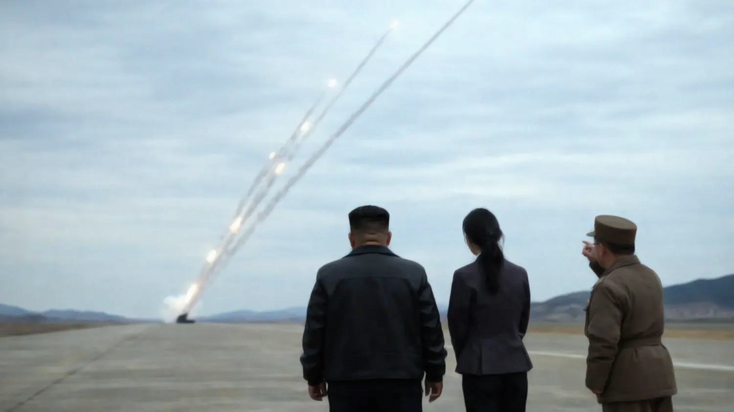 North Korea Fires Missile Barrage as U.S.–South Korea Drills Intensify