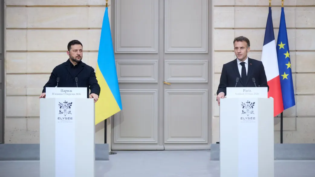 Macron and Zelenskyy in Paris: Europe Signals Ukraine War Support Will Not Fade