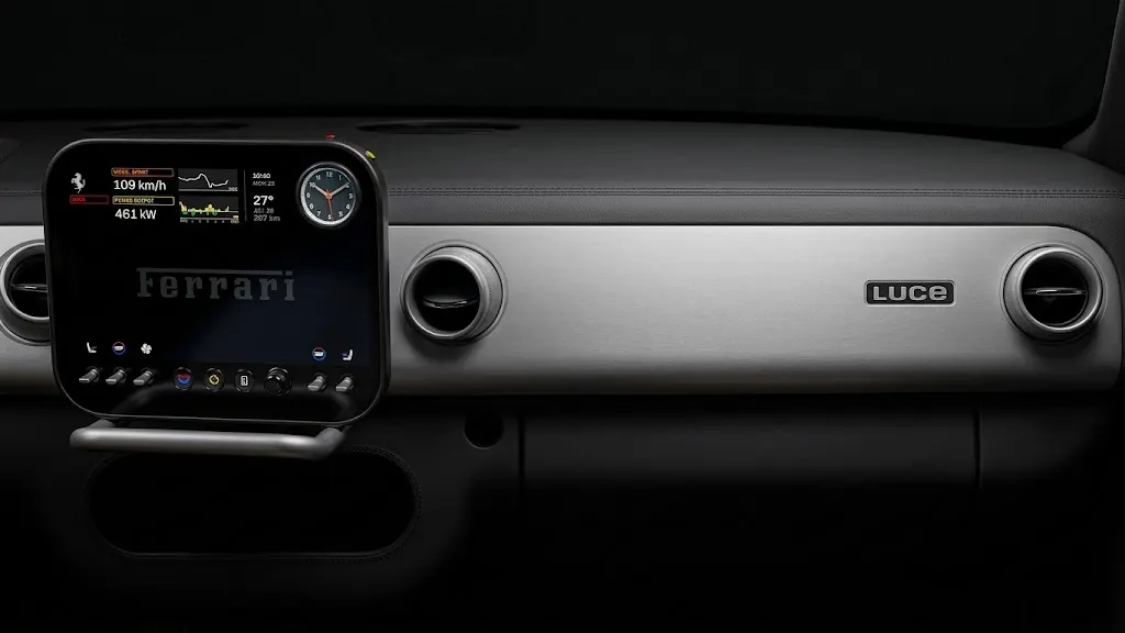 Inside the Ferrari Luce: How Jony Ive Reimagined the Supercar for the Electric Era