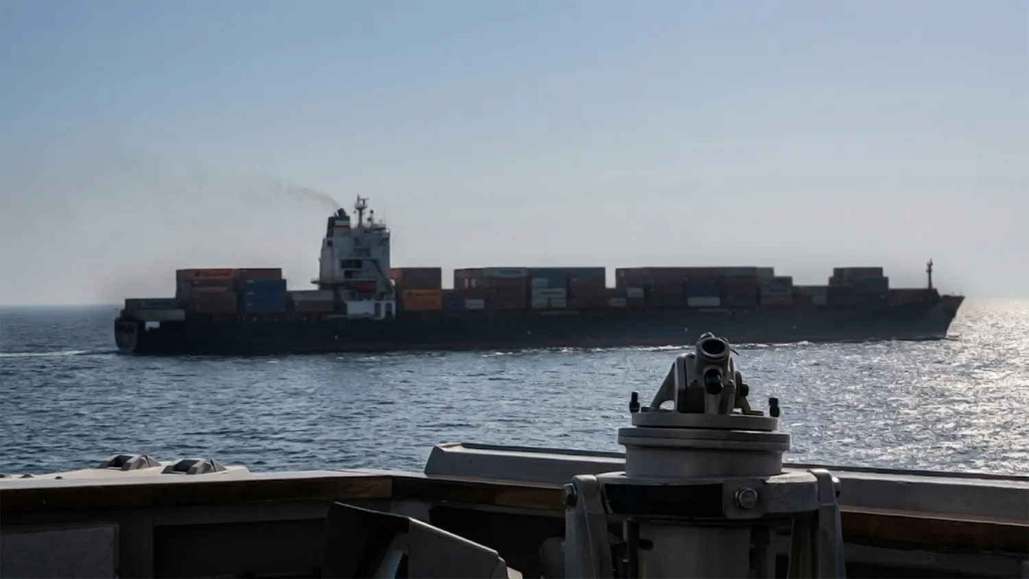 Live Fire in the Strait of Hormuz: USS Spruance Seizes Iranian Linked Vessel in Major Escalation