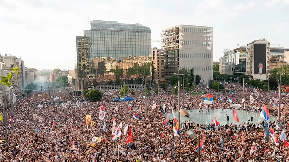 Belgrade Is Burning Slow and the EU Is Watching