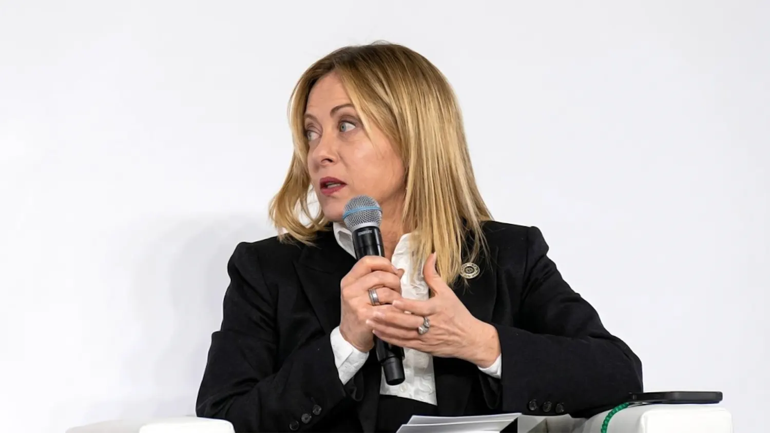 Italy Prime Minister Meloni: "I Would Not Agree" With U.S. Troop Withdrawal