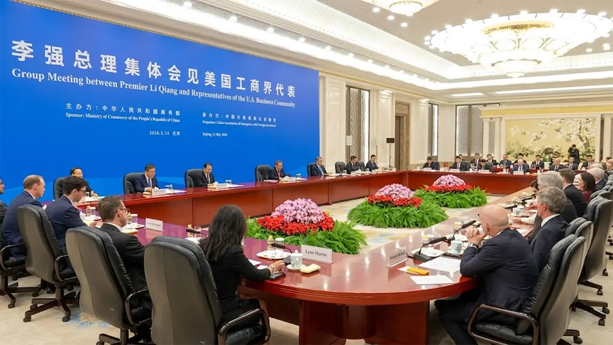 The Most Expensive Entourage in Diplomatic History: Why 17 CEOs Boarded Air Force One to Beijing