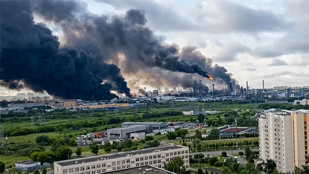 Ukraine Just Hit Moscow With Its Biggest Drone Attack Ever And the City Felt Every Second of It